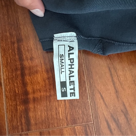 Alphalete Women's dark sea blue Bike Shorts - Picture 3 of 4